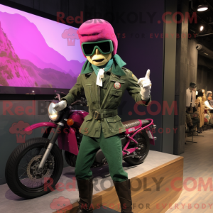 Figura verde-magenta da...