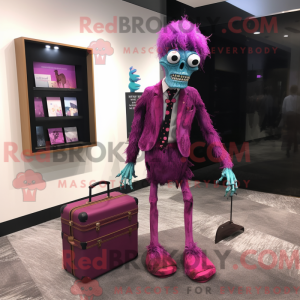 Magenta Undead máscara...