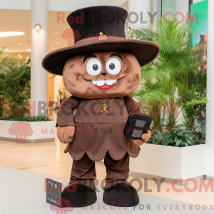 Brown Magician mascot...