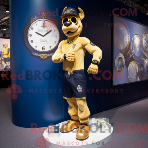 Costume de mascotte Gold...
