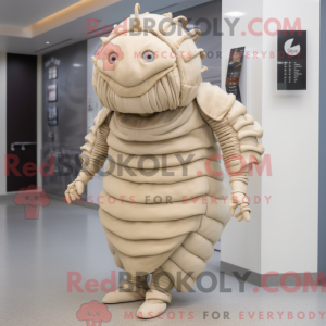 Creme trilobite maskot...