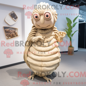 Creme trilobite maskot...