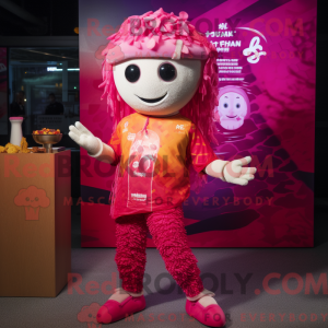 Magenta Pad Thai mascot...