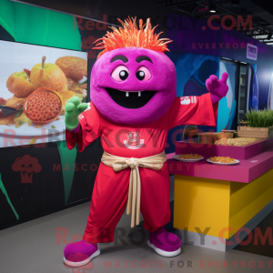 Magenta Pad Thai mascot...