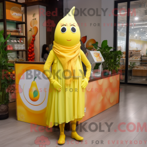 Lemon Yellow Pepper mascot...