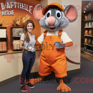 Orange Ratatouille mascot...