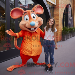 Orange Ratatouille maskot...