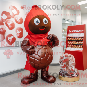 Red Chocolates mascot...