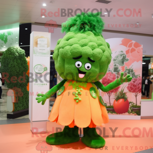 Peach Broccoli mascot...