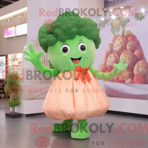 Peach Broccoli maskot...