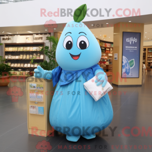 Sky Blue Pear máscara de...