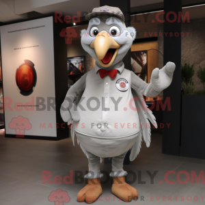 Silver Turkey mascot...