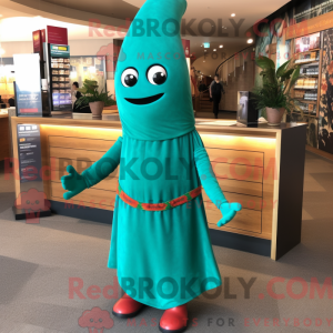 Turquoise Pepper mascot...