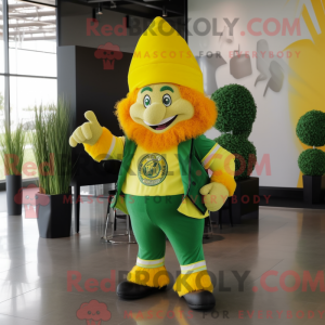 Citrongul Leprechaun maskot...