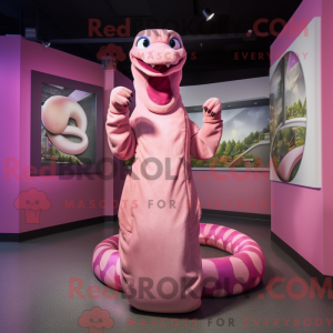 Rosa Titanoboa máscara de...