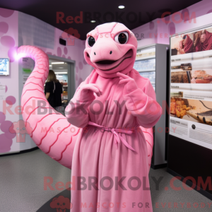 Rosa Titanoboa máscara de...