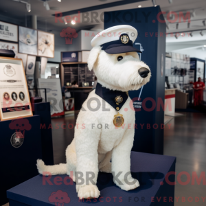 Navy Dog-maskotdraktfigur...