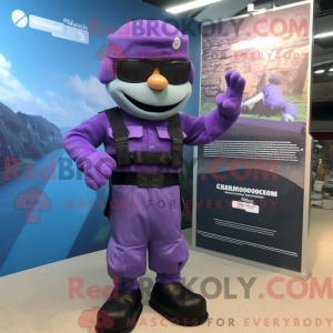 Lilla Commando maskot...