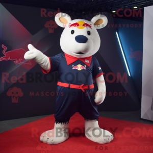 Red Bull máscara de dragão...