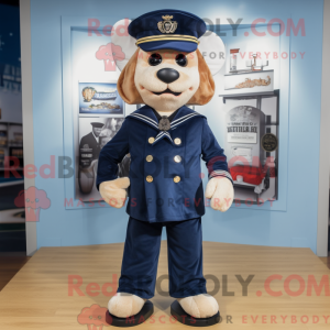 Navy Navy Soldier mascot...