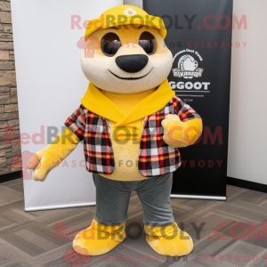 Figura de máscara de ouro...