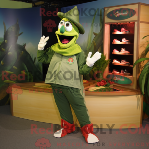 Olive Fajitas mascot...