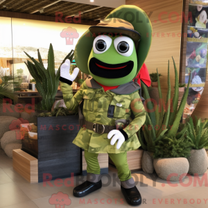Maskottchenkostüm Olive...