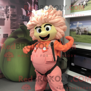 Peach Commando mascot...
