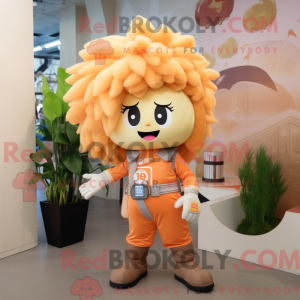 Peach Commando mascot...