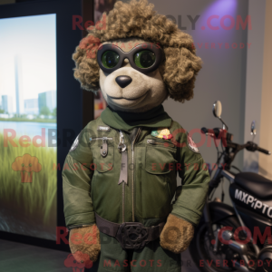 Costume de mascotte d Olive...