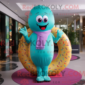 Turkis Donut maskot kostume...