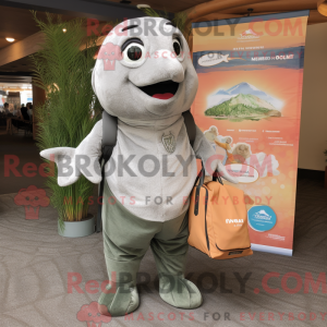 Silver Salmon mascot...