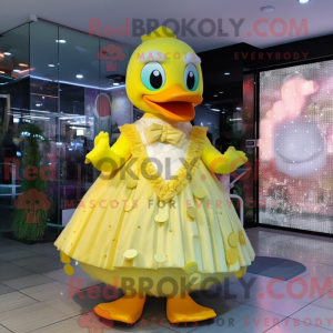 Lemon Yellow Duck maskot...