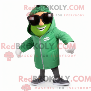 Maskottchenkostüm Grüner...