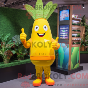 Yellow Carrot mascot...