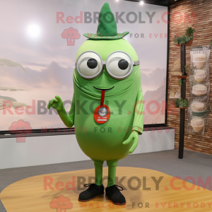 Olive Onion-mascottekostuum...