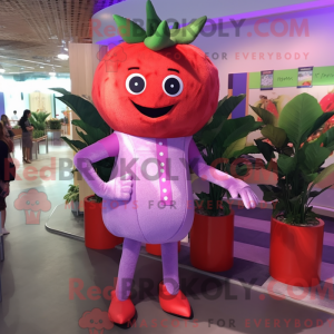 Lavender Strawberry mascot...