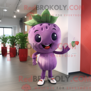 Lavender Strawberry mascot...