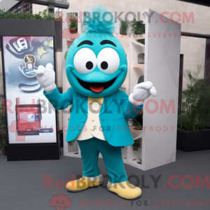 Teal Ramen Maskottchen...