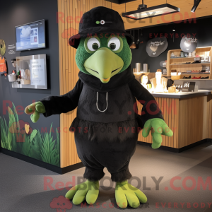 Olive Crow mascot costume...