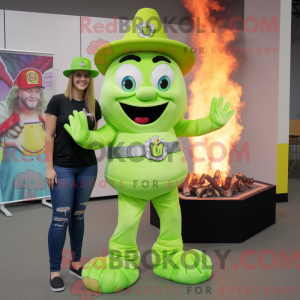 Lime Green Fire Eater...