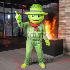 Lime Green Fire Eater...