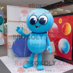 Disfraz de mascota Sky Blue...