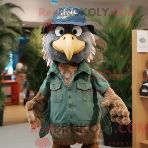 Forest Green Eagle maskot...