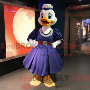 Gæs maskot kostume karakter...