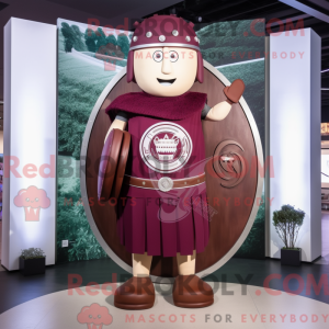 Maroon Celtic Shield...