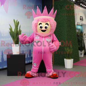 Maskottchenkostüm Pink King...