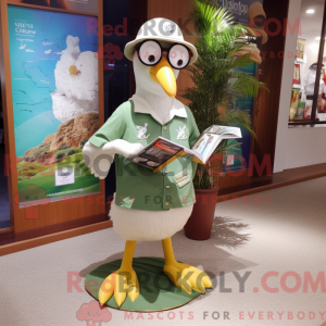 Olive Seagull mascot...
