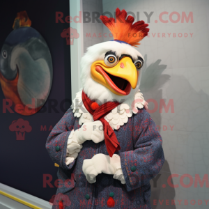 Hahn-Maskottchen-Kostüm mit...