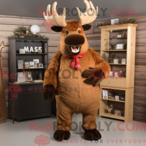 Rust Moose maskot drakt...